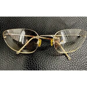 Giorgio Armani Rimless Eyeglasses Frames Only AO 707/61 57017 126 Italy
